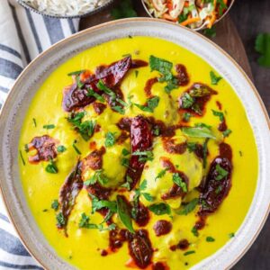 Methi Pakora Kadhi (GF)