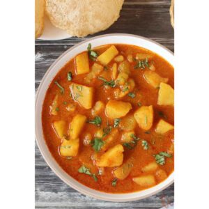 Potato Onion Rasavalu Shaak